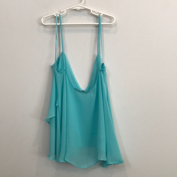 Zara Cropped Ruffled Cami - Picture 2 of 3